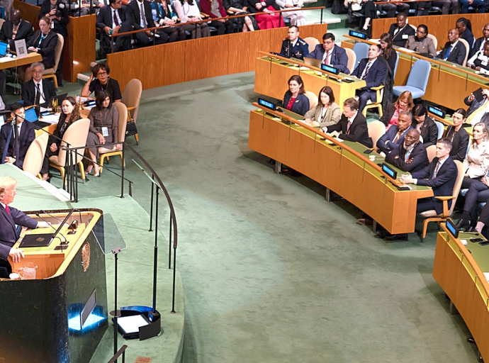 Ministro Dowers cu delegacion di Reino presente na 1er dia Asamblea General di Nacionnan Uni
