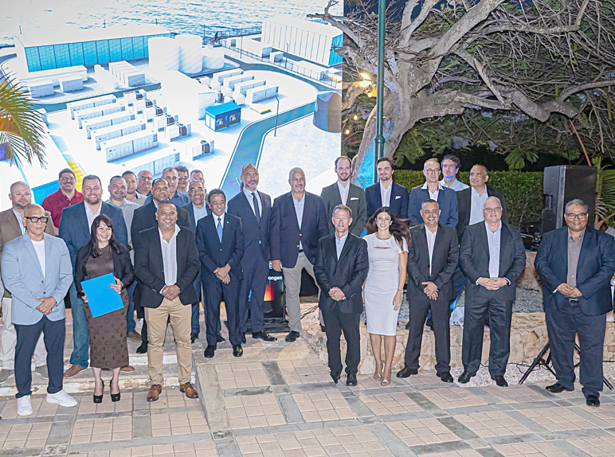 Aruba ta haya un Battery Energy Storage System di capacidad di 35MW