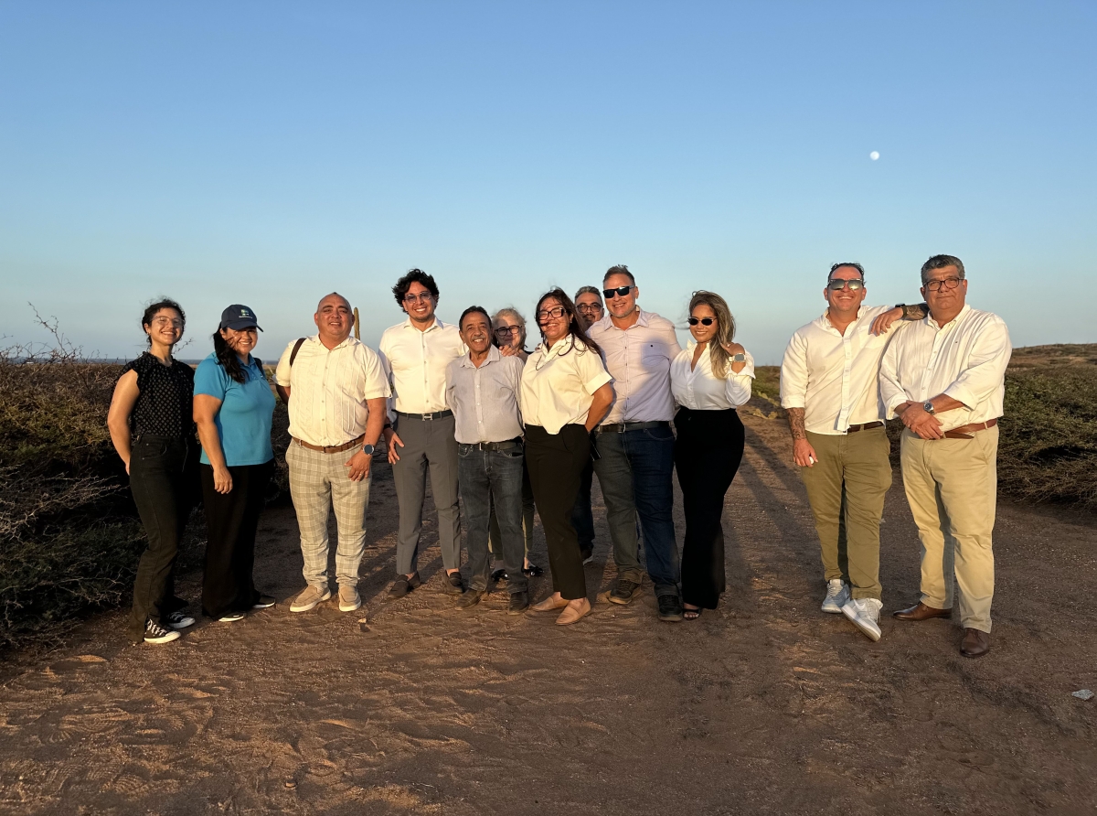 Tour Operators Uni a bishita Tera Cora hunto cu Minister Herdé y DNM