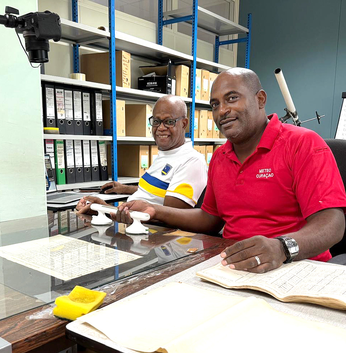 Archivonan Meteorologico di Aruba awor a keda completamente digitalisa