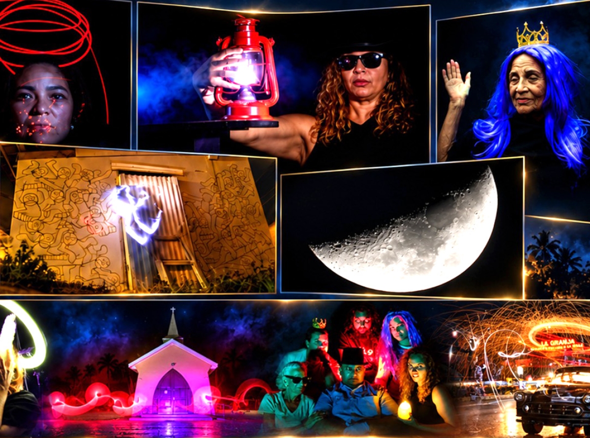 Diahuebs awor lo tin apertura di Expo ‘Time After Dark’