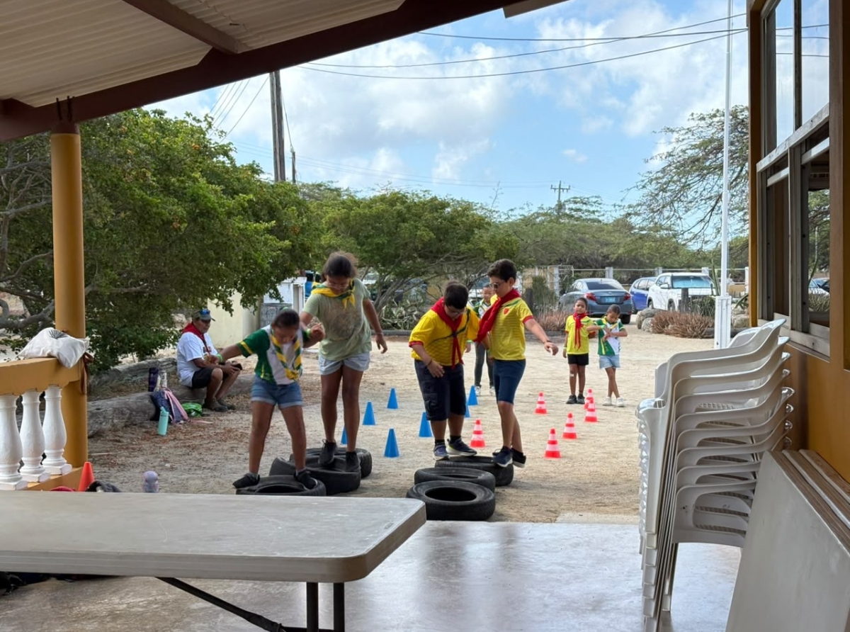 Welpnan di Scouting Aruba a explora nan crecemento personal durante “The Jungle Adventure”