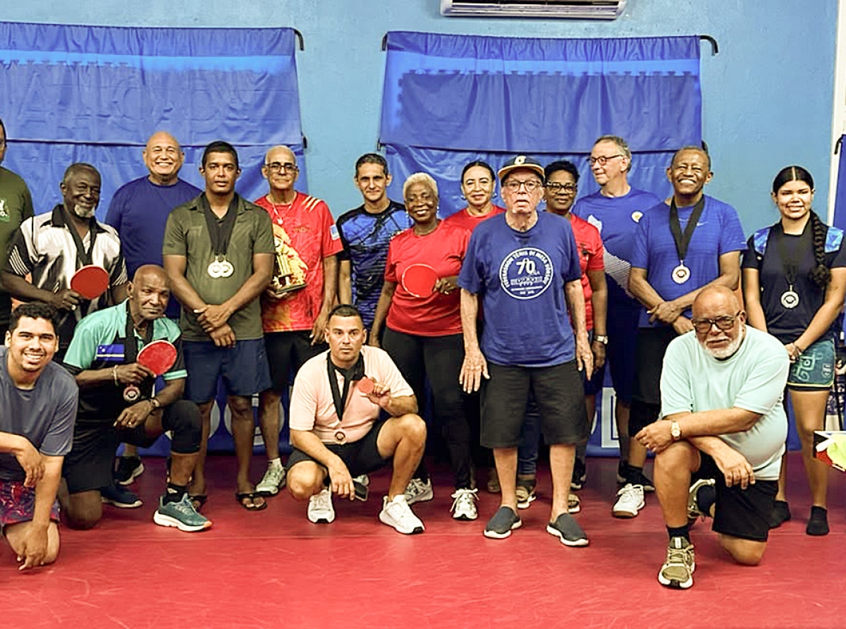 Torneo amistoso di Ping Pong entre Aruba y Corsou