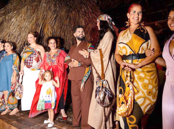 Exitoso show di moda di Osyth Resort Wear y Maison Ryon Aruba