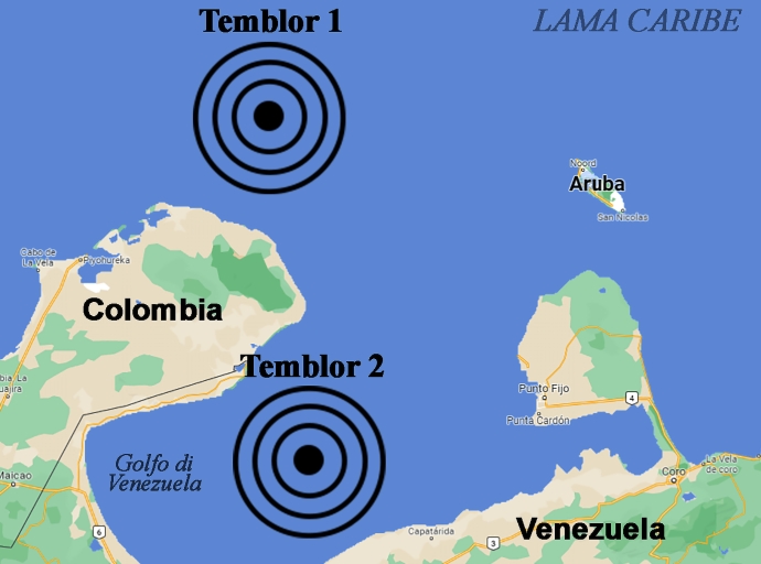 Dos temblor leve registra Diamars y Diaranson den e area