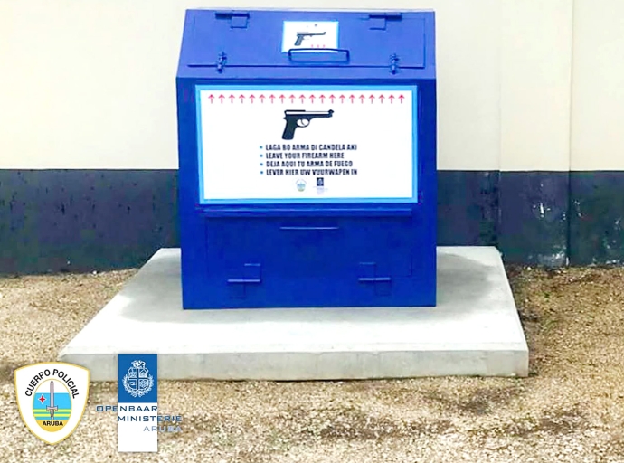 Campaña di bakinan blauw pa hendenan entrega nan arma ilegal anonimamente no a duna resultado
