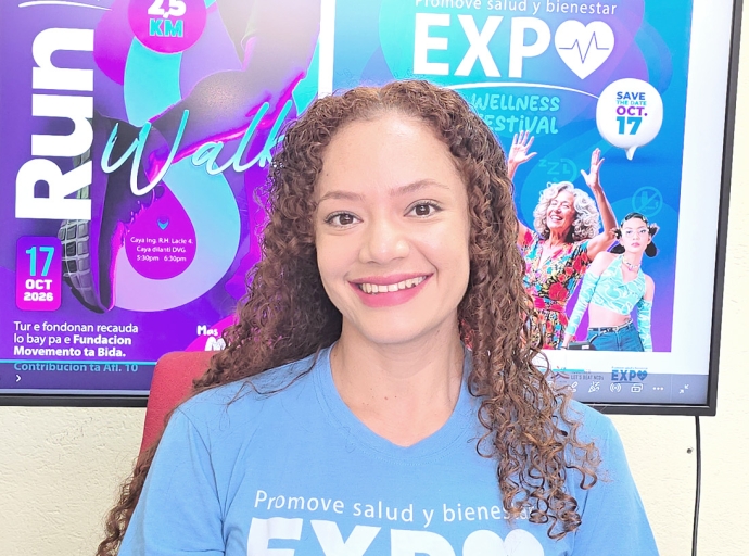 DVG ta promove caminata pa apoya Fundashon Movimento Ta Bida durante expo