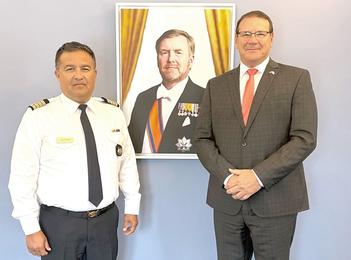 Comandante di Brandweer a haci bishita na Gobernador