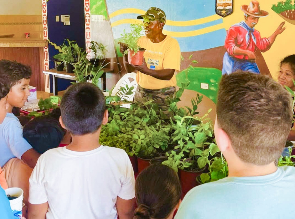 Centro di Bario Noord satisfecho cu recien workshop di Agricultura   