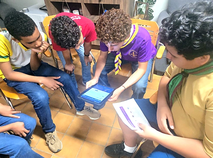 Scouting Aruba a fortalece resiliencia di hobennan durante JOTA-JOTI 2026