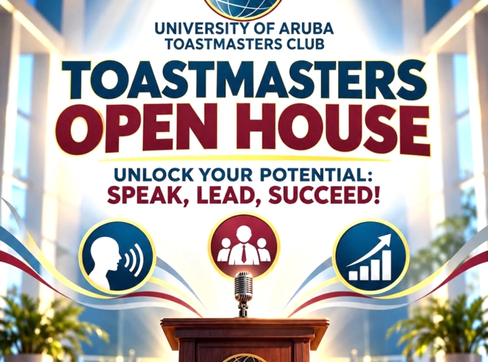 University of Aruba Toastmasters Club ta celebra nan Toastmasters Day