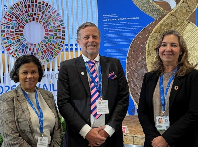 Banco Central di Aruba ta comparti un bista general di e reunionnan anual di IMF y World Bank Group na Bangkok