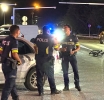Auto a dal ciclista riba Laclé Boulevard