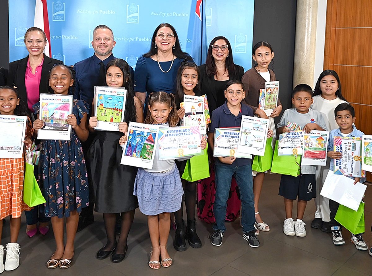 DVG ta celebra talento y responsabilidad durante entrega di premio di ‘Doño Responsabel’