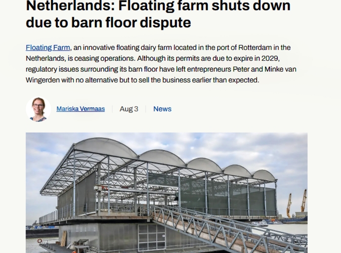 Spera Aruba no acepta un Floating Farm defecto y pa colmo den centro di ciudad