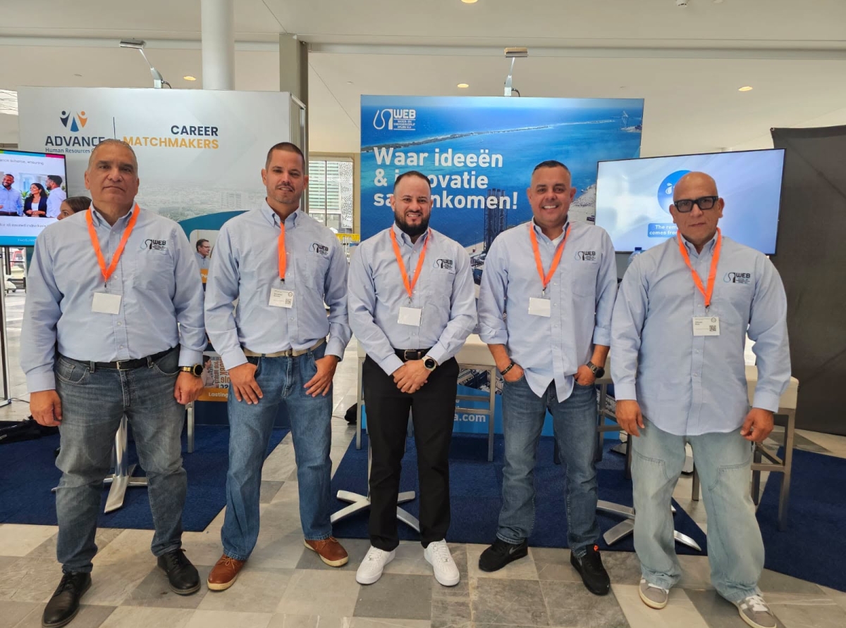 WEB Aruba NV tambe a participa na job fair na Rotterdam