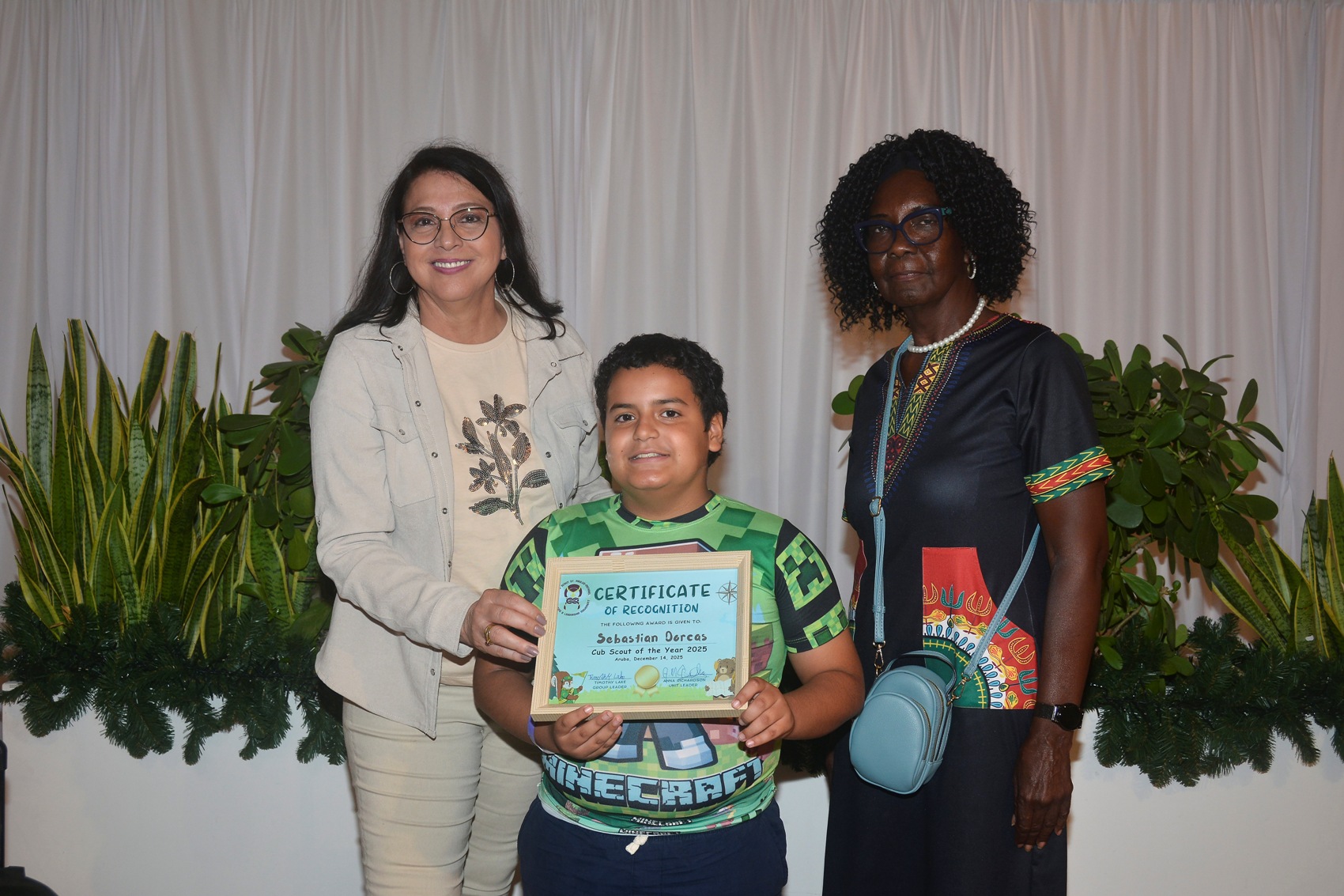 Gruponan Scout a tene nan Cena di Pasco y Award Ceremony 2025